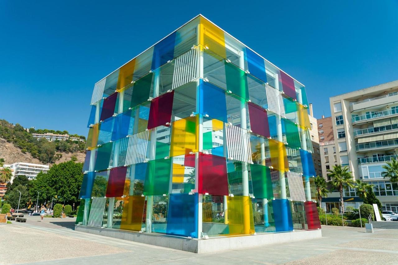 Del Parque Flats Teatro Plaza Premium Appartement Málaga Buitenkant foto